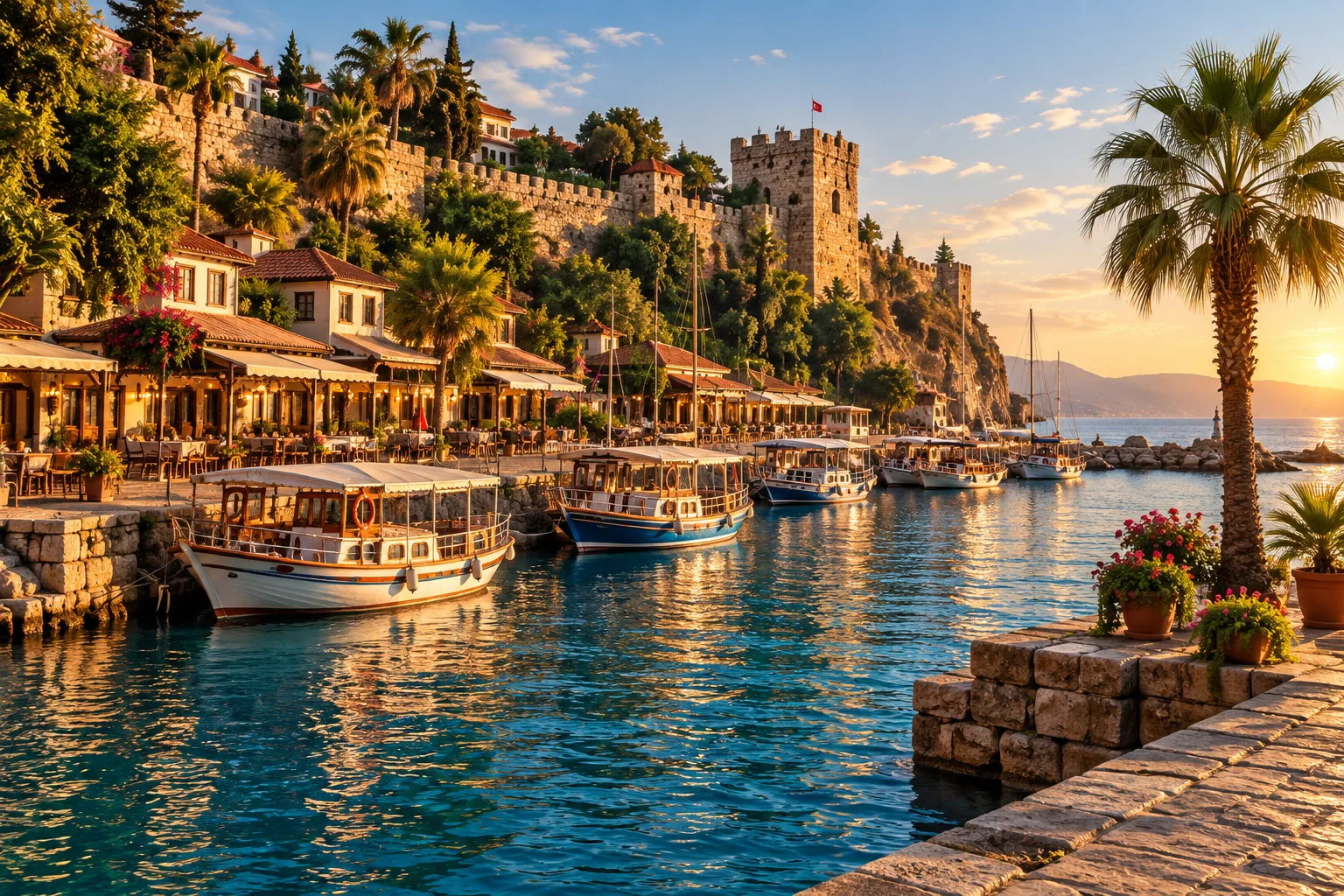 Antalya rehberi — Alanya limanı